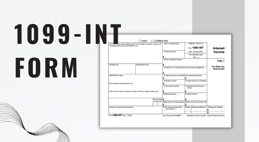 Form 1099-INT sample for 2023